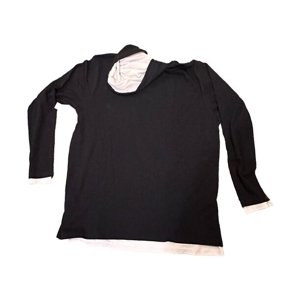 Tomorrows Laundry - Pima Layered Pullover - size 3XL - NWT - Navy / White - Picture 2 of 2